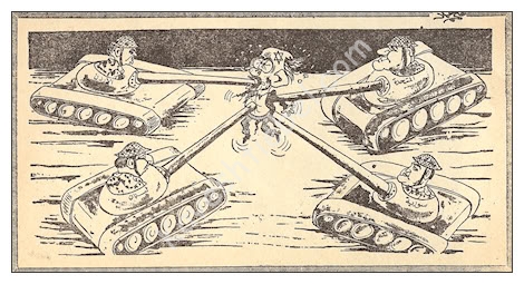 די אראבישע מיליטער וועט זיי דערשטיקן פון אלע זייטן