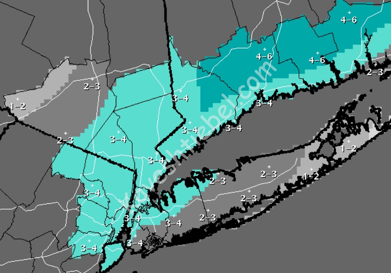 וויפיל שניי זיי שאצען עס וועט זיין טאטאל
