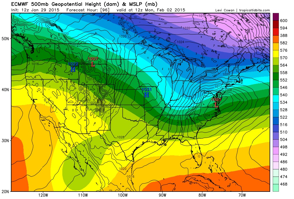 דער euro ווייזט דער שטורם קומט נאנט געניג פאר א 8-12 אינטש שניי