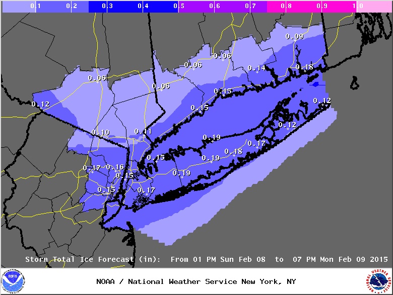 New york metro area ice