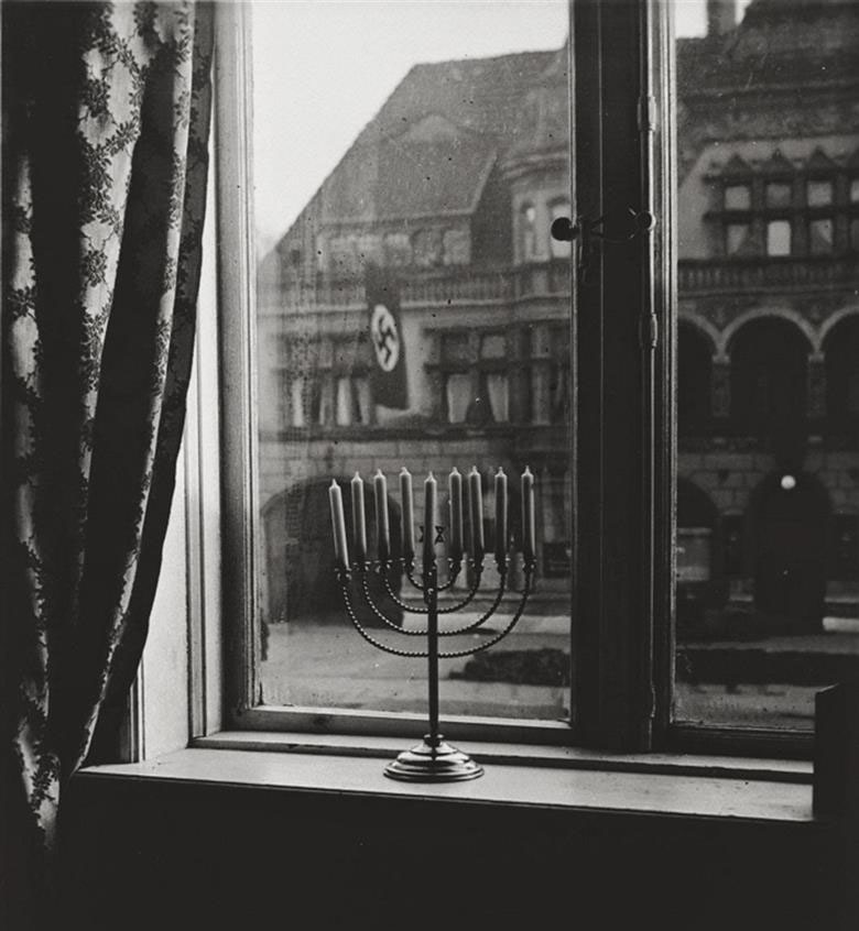 A menorah defies the Nazi flag , 1931.jpg1493214522.jpeg
