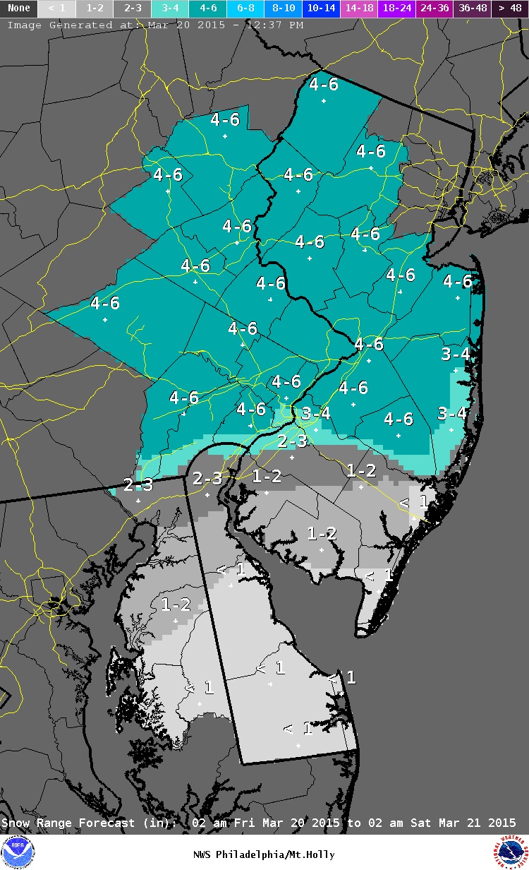 New jersey amounts updated