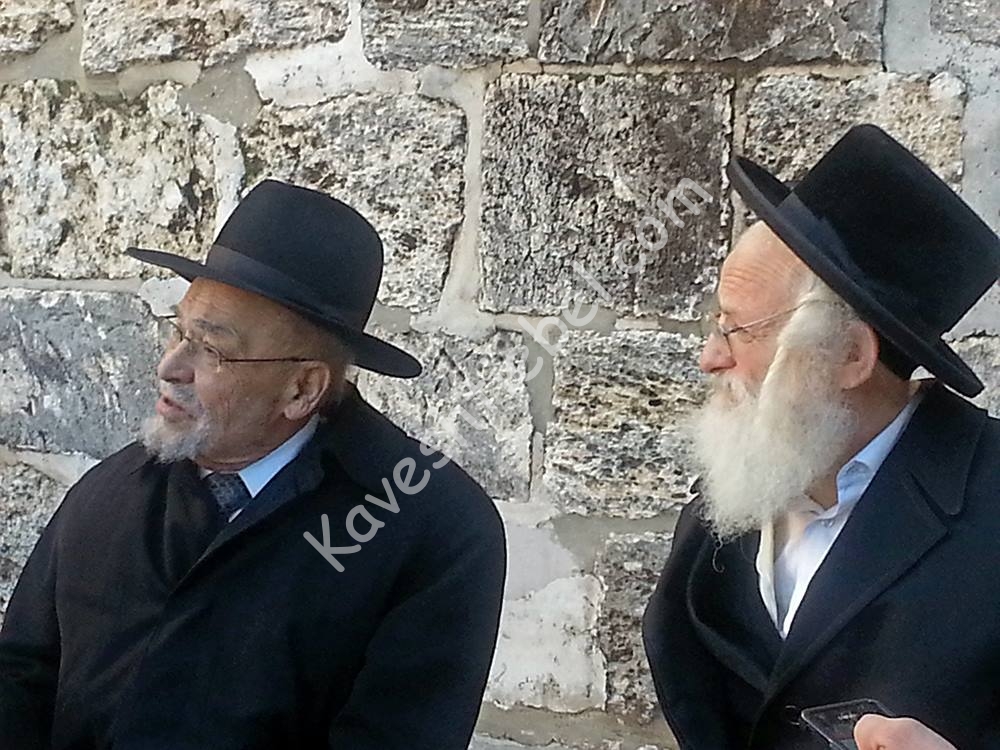 הרב יוסף אלבוים והרב משה טענדלער