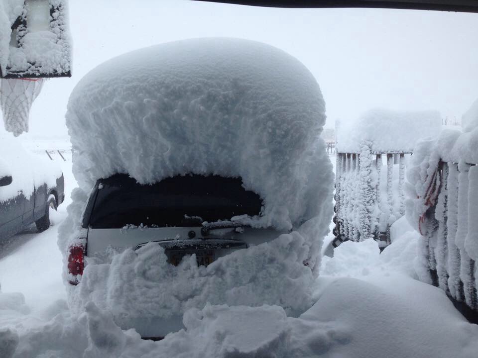 Nebraska snow this morning