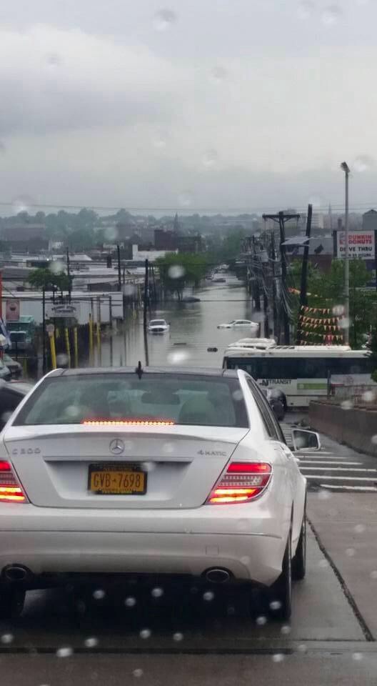 Flooding near newark airport