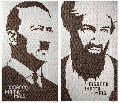 עד צוזאמגעשטעלט מיט ציגערעטלעך ארויסברענגען אז ציגערעטלעך זענען די ערגסטע רוצחים