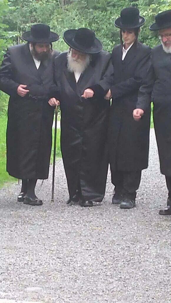 דעם וואונדערן הערליכן זינגער פון א"י מוטי שטיינמץ מיט דער תוא"י רבי ביים טעגליכן שפאציר אין אוסטרייך דער זומער