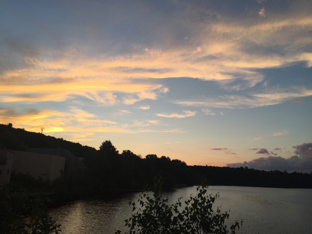 Wed evening Loch sheldrake sunset