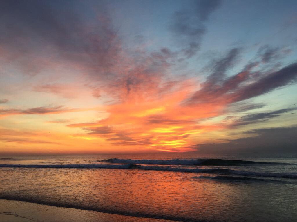 New jersey shore sunrise ( not my own picture)