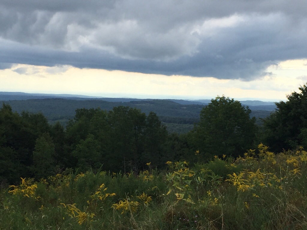 Scenic overlook , walnut mountain