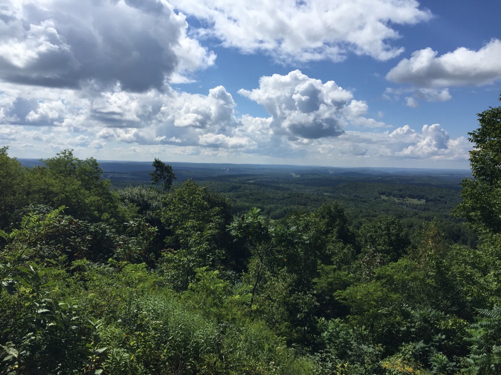 Walnut mountain scenic view