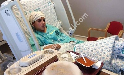 די "אומשילדיג" פאלעסטינע יוגל וואס איז "הינגעריכטעט" געווארן אנהייב וואך - היינט אין האספיטאל