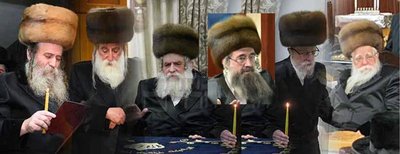 די רבי'ס וואס צינדן אן מיט א קאלפיק