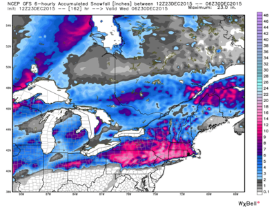 אמעריקאן snow maps