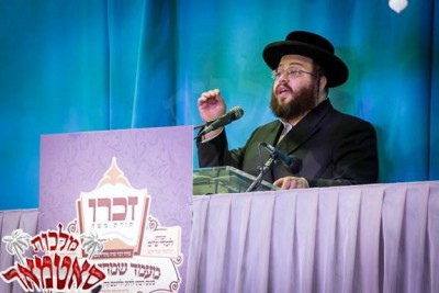 ר' דוד הירש טשעירמאן ביים גרויסארטיגע זכרו סיום