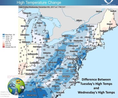 טעמפרעטורס מארגען נאכמיטאג אנטקעגען ווי זיי זענען געווען היינט