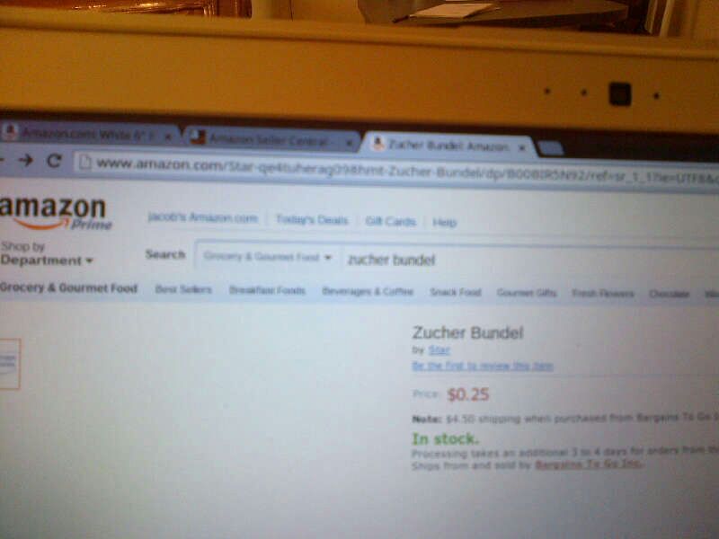 אויף amazon פארקויפט זיך א זכר באנדעל מיט די מלאך וואס זינגט שפעטער שירה פאר בלויז 25 סענטס <br />לויפט און קופט