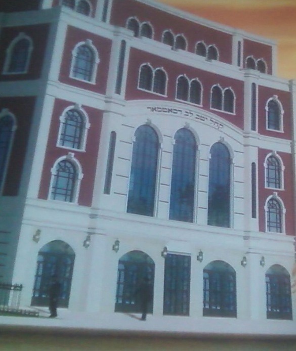 ביהמ״ד החדש קיט״ל סאטמאר ב״פ